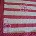 Stripes and Posies Baby Blanket pattern