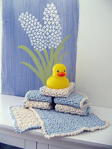 Oh So Soft Baby Washcloths photo 6
