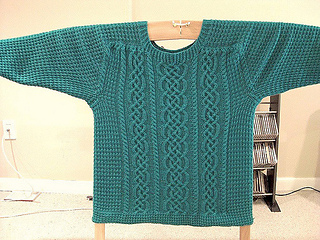 aran sweater design janet szabo