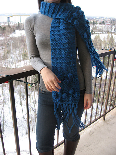 Boysenberry Scarf