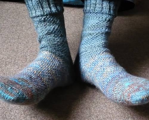 Slip Stitch Socks