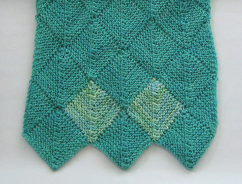 Ravelry: Diamonds Modular Scarf pattern by Ruth Greenwald
