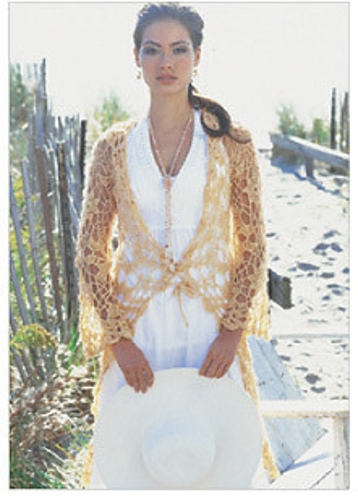 #15 Lace Crochet Coat
