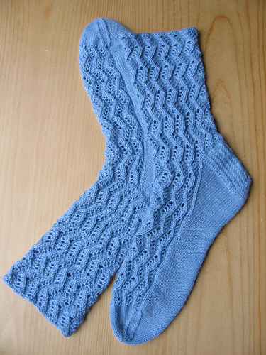 Taking Turns Lace Socks