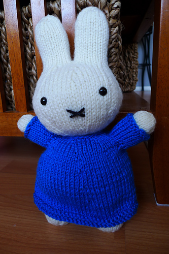 Ravelry: bunny in a blue dress pattern by Susan Chang Ravelry: bunny in a blue dress pattern by Susan Chang
