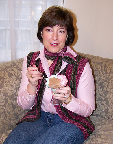 Spumoni Vest & Scarf