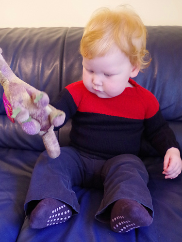Janeway / Sisko Baby Sweater