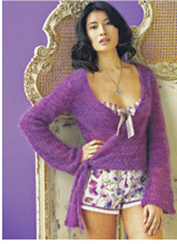 #23 Lace Hem Wrap