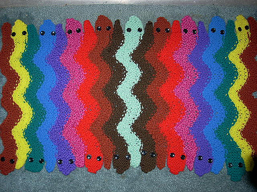 Garter Snake Butterful Rug