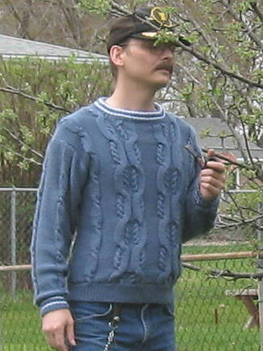 Chunky Cabled Pullover