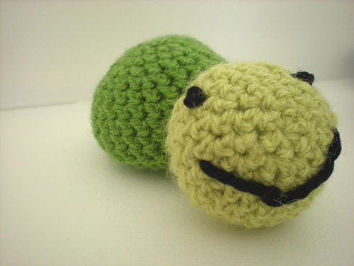 baby turtle amigurumi