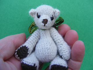 woolen thread teddy bear