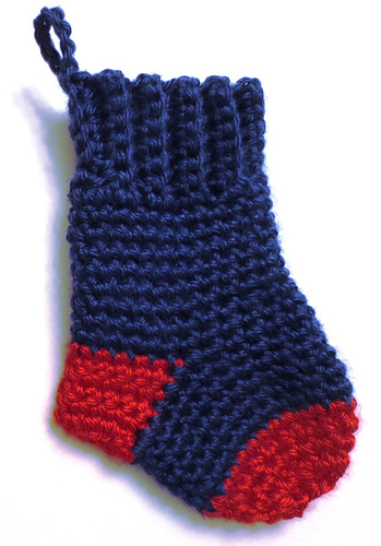 Top-Down Christmas Stocking