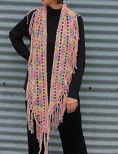 Betty's Crocheted Shawlette