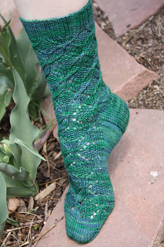 Scattered Leaves Socks