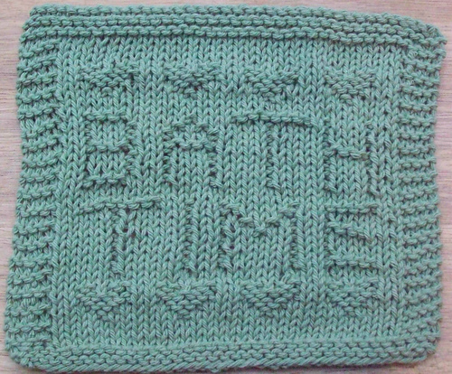 Bath Time Dishcloth
