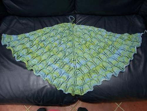Ash Leaf Shawl