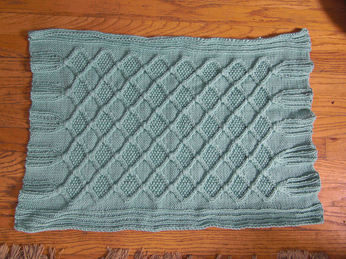 Rug with Faux Tassels