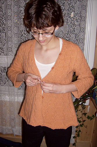 Peplum Cardigan
