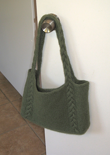Braided Cable Handle Tote photo 6