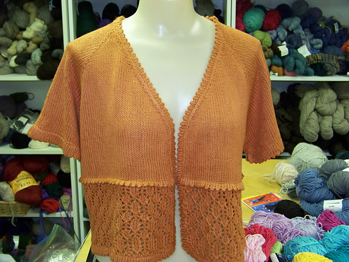 Lacy Picot Cardigan