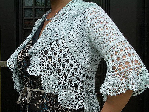 p.21 Lace Bolero