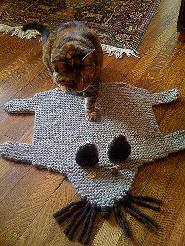 Ravelry: Mouse Mat For Cat pattern by Sally Muir and Joanna Osborne