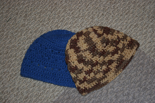 Very Easy Adult Crocheted Beanie