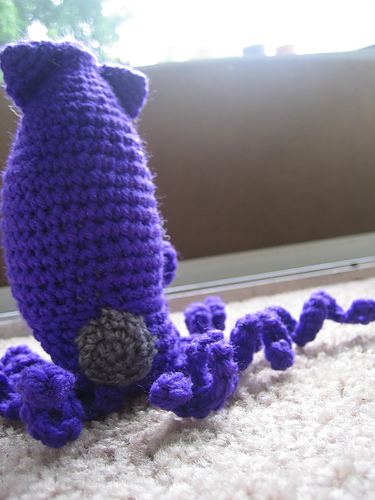 Amigurumi Crochet Squid