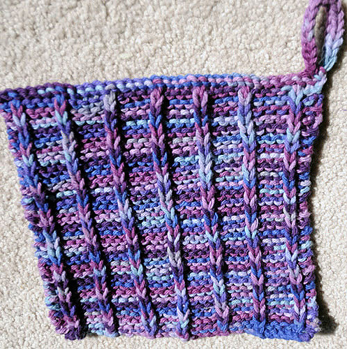 Slip-Stitch Stripes #002