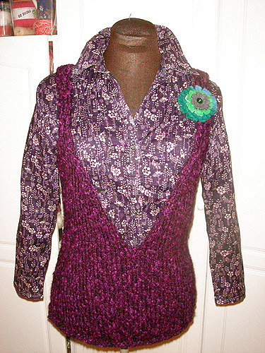 #24 V-neck vest