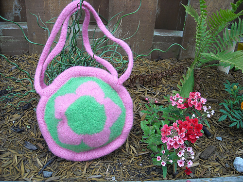 Groovy Flower Purse