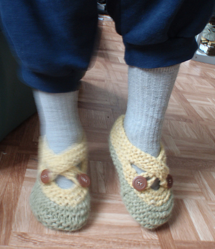 Saartje-Inspired Big-Kid Slippers
