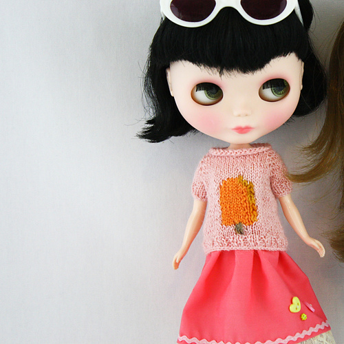Popsicle Sweater for Blythe