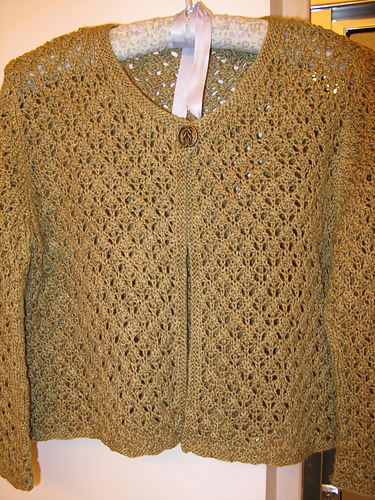 Cropped Lace Cardigan