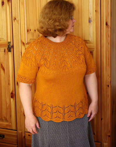 #14 Leaf yoke pullover 다른 모습 1