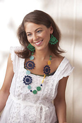 Island Necklace and Earrings