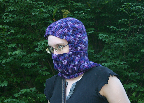 Seamless Hooded Scarf