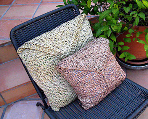 Raffia Pillow Covers