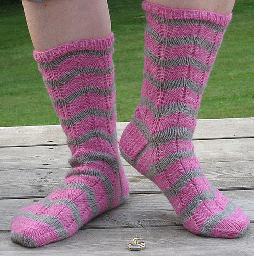 Curling Rings Socks