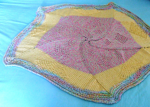 Five Point Pinwheel Blanket