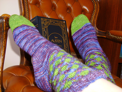 Pride and Prejudice Socks