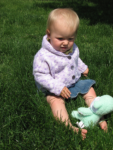 Shawl Collared Baby Sweater