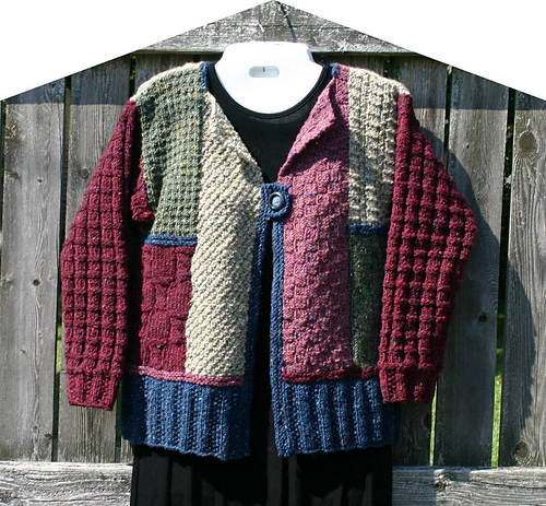 Ravelry: Sampler Block Cardigan pattern by Kathy Disantis and Dianne ...