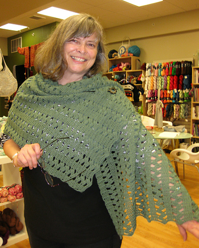 Elegant Mohair Shawl