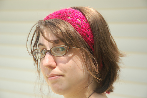 Springy Crocheted Head Wrap
