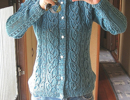 #14 Lily of the valley Cardigan