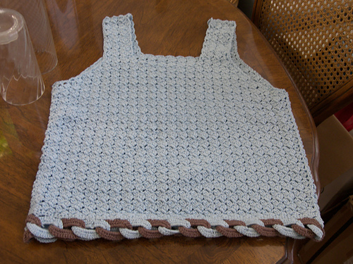 Ravelry: Retro Top with Rings pattern by Patons