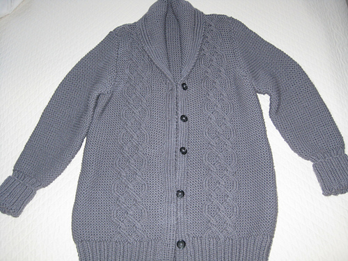 #14 Cabled Cardigan