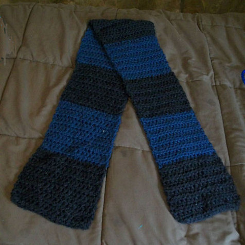 Crochet  Adult HDC Scarf